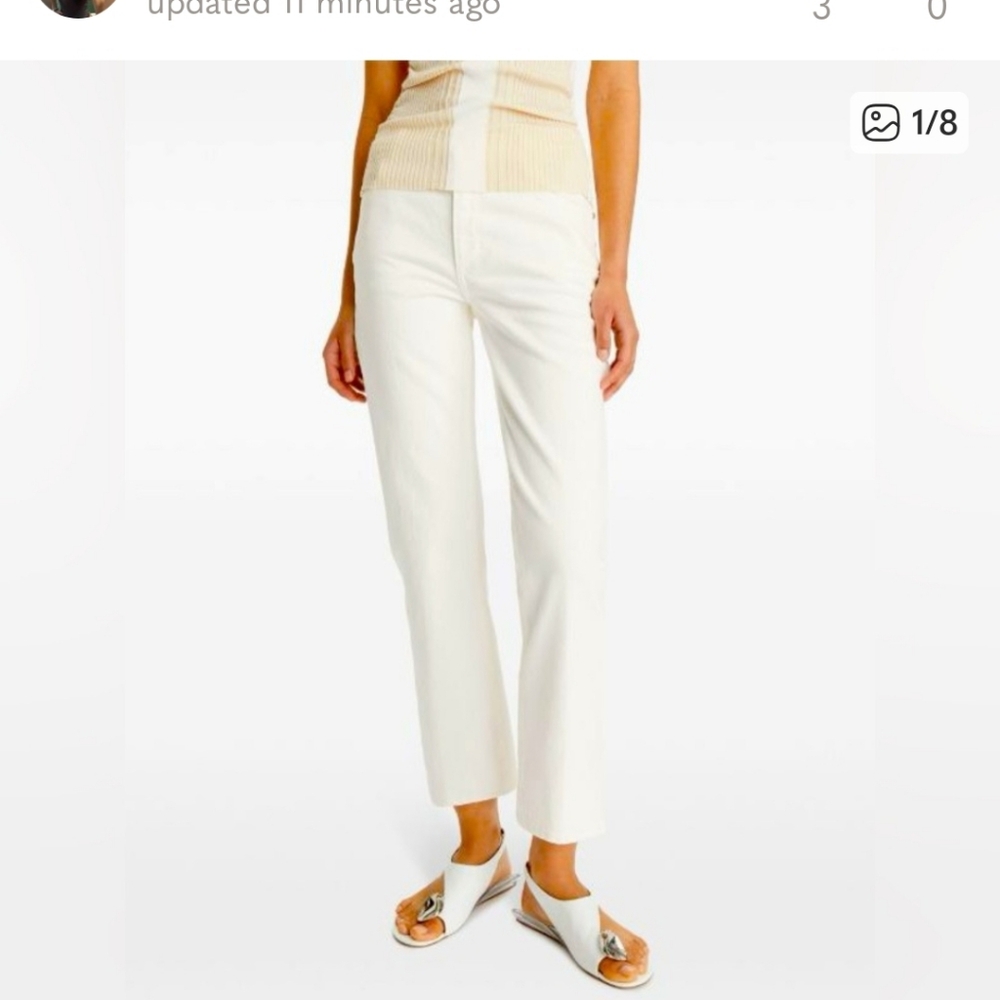 Tory Burch Cropped Skinny Jeans, Size 28